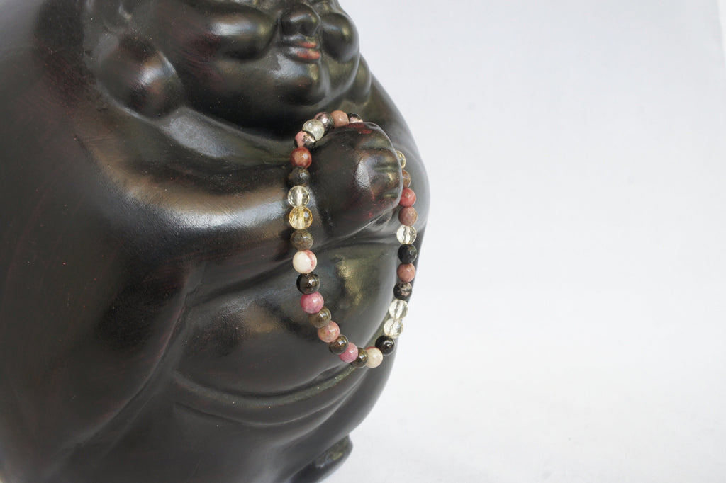 Spirit Feather Soul Sister Beaded Bracelet