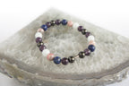 Spirit Feather Men's Twin Flame Beaded Bracelet