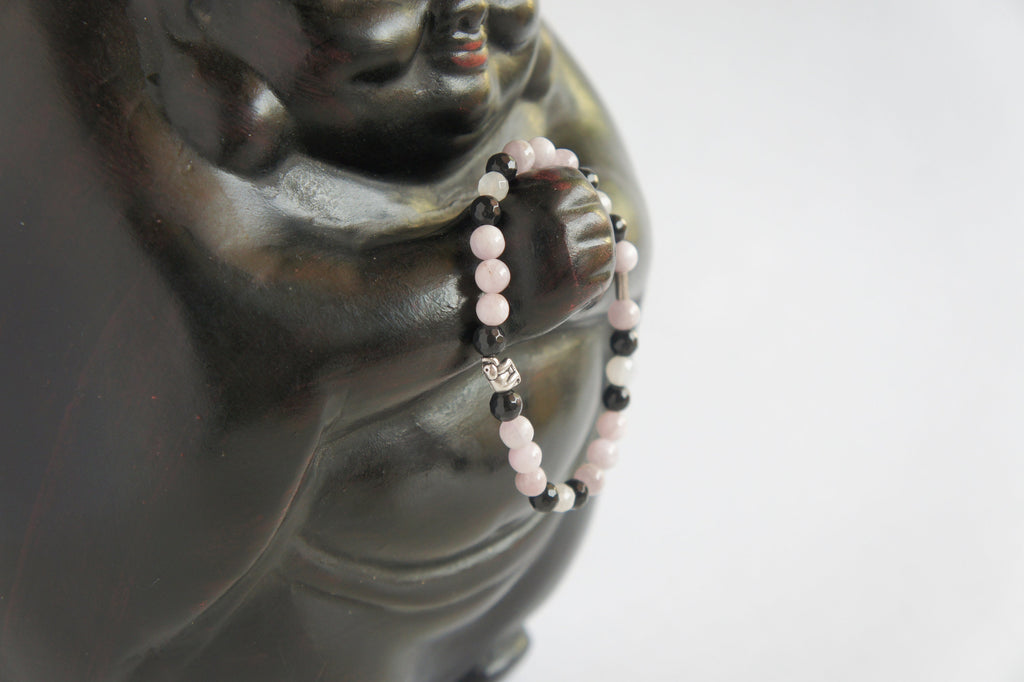 Spirit Feather Elephant Spirit Animal Beaded Bracelet