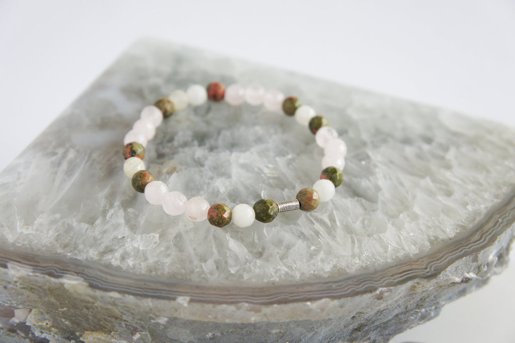 Spirit Feather Pregnancy Beaded Bracelet