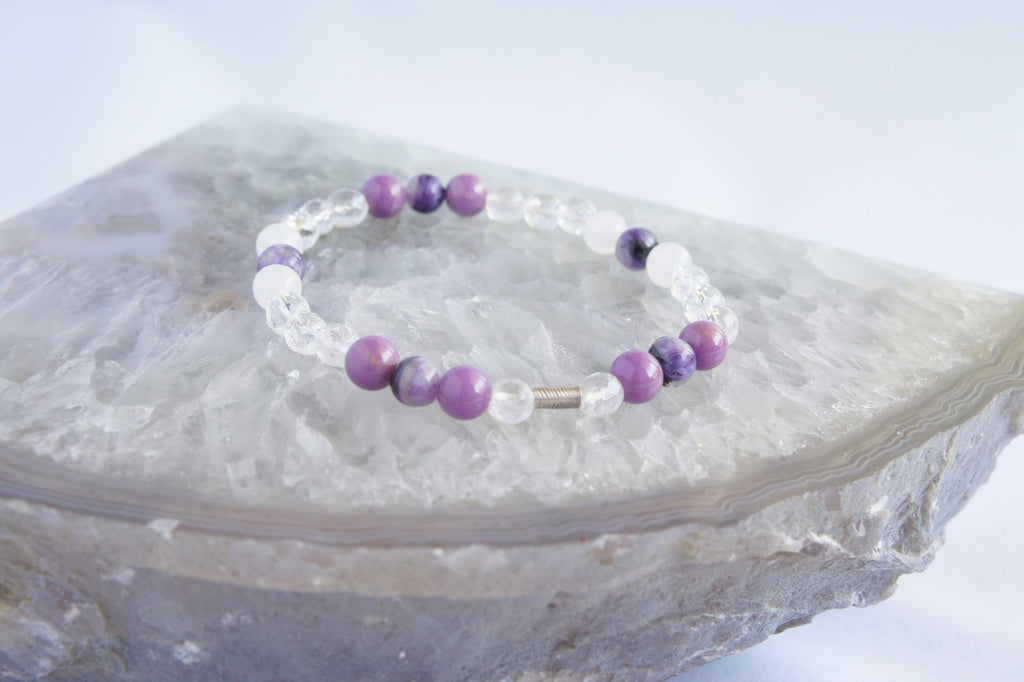 Spirit Feather Soul Star Chakra Beaded Bracelet