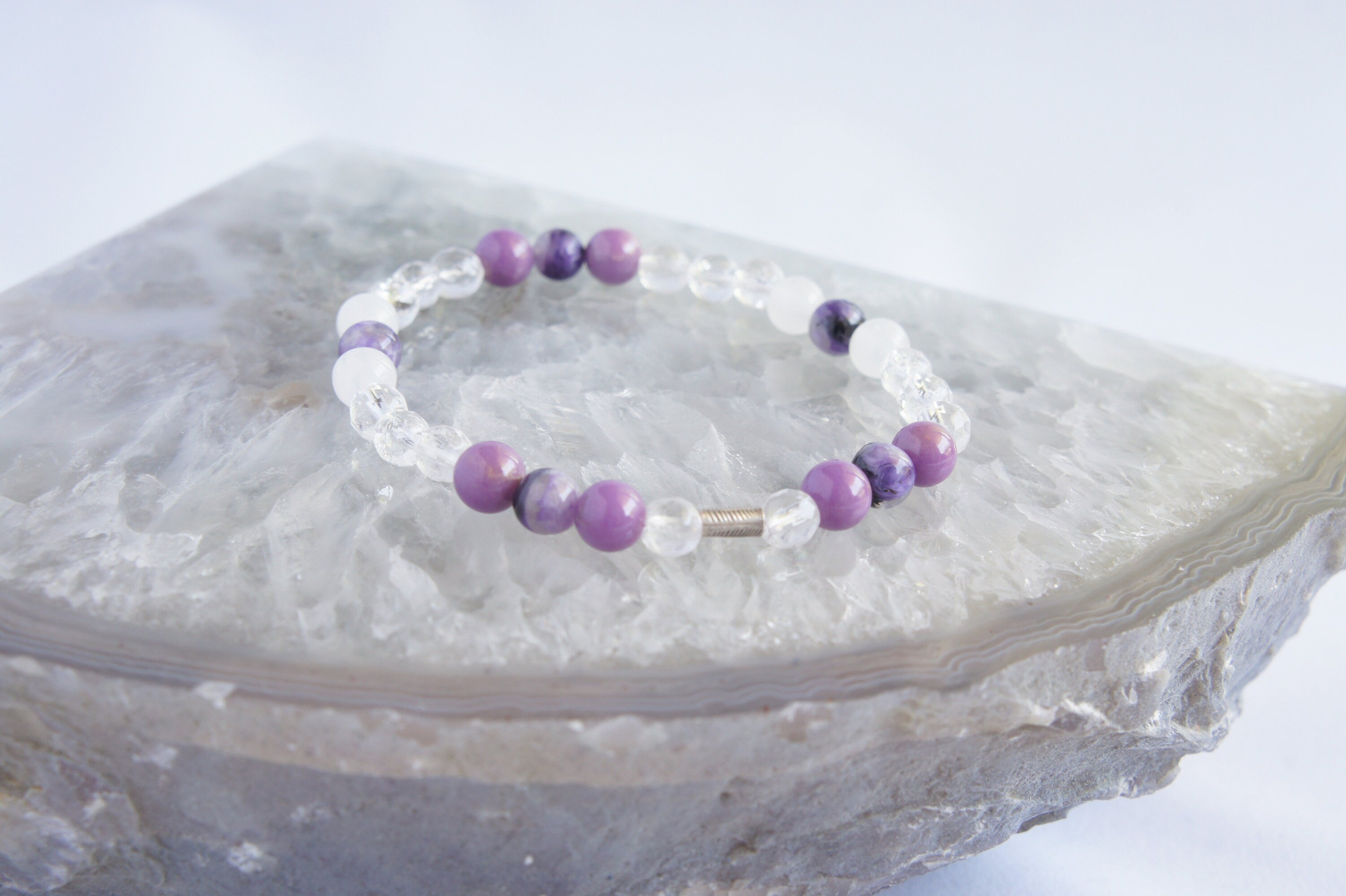 Spirit Feather Soul Star Chakra Beaded Bracelet