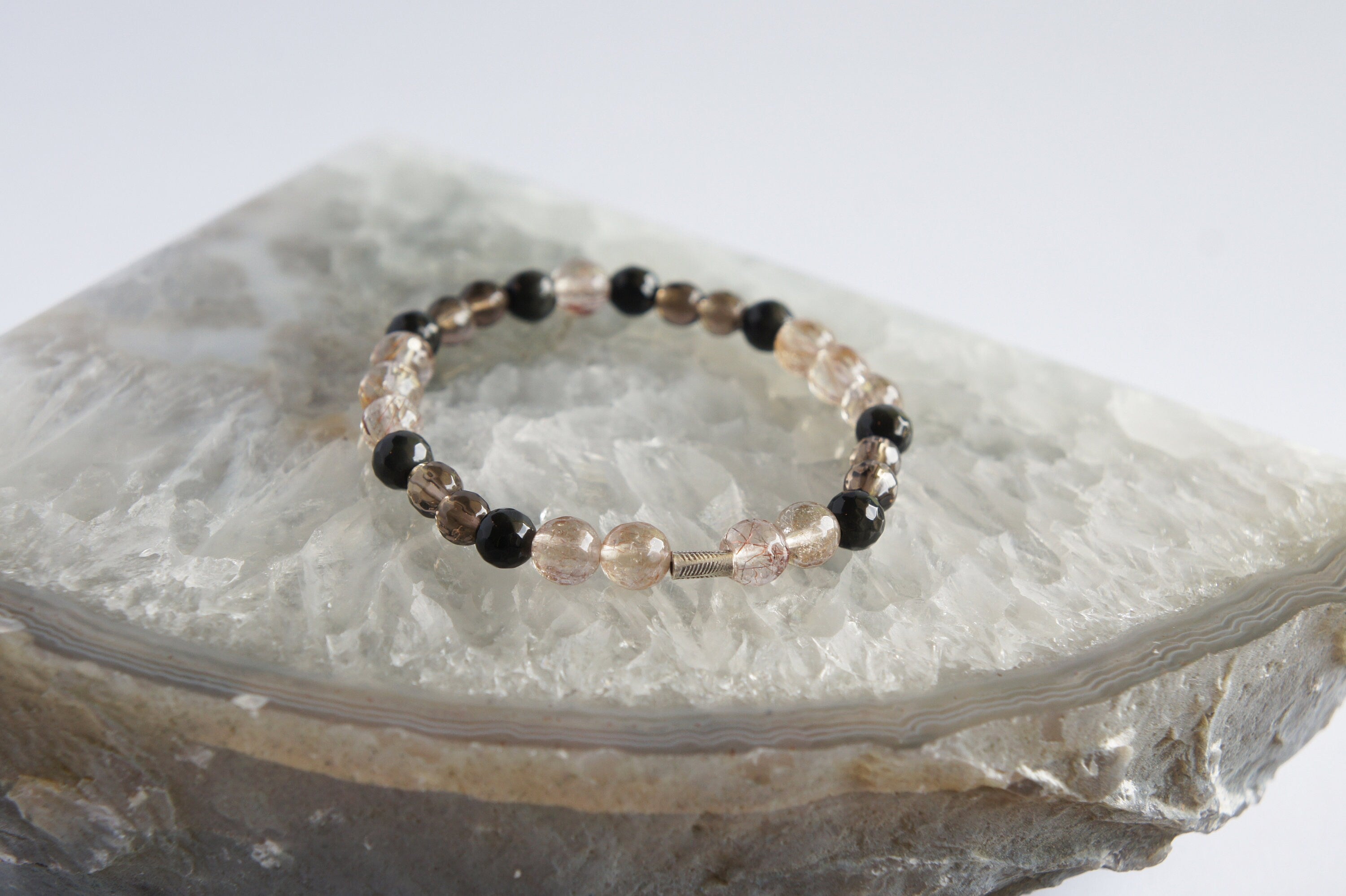 Spirit Feather Releasing Beaded Bracelet