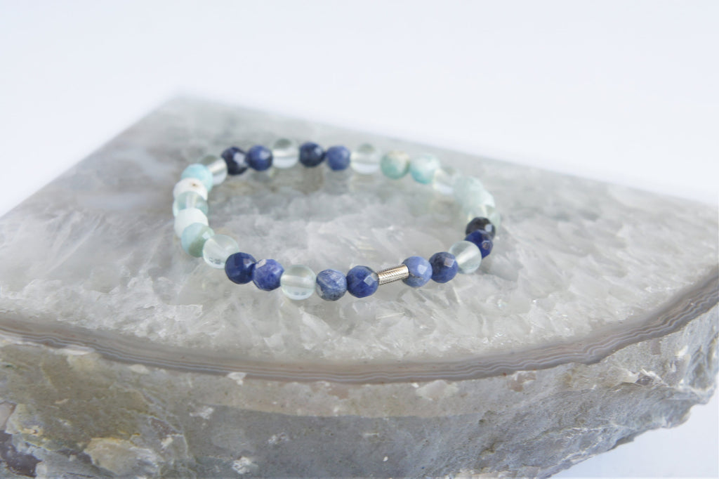 Spirit Feather Let It Flow Beaded Bracelet