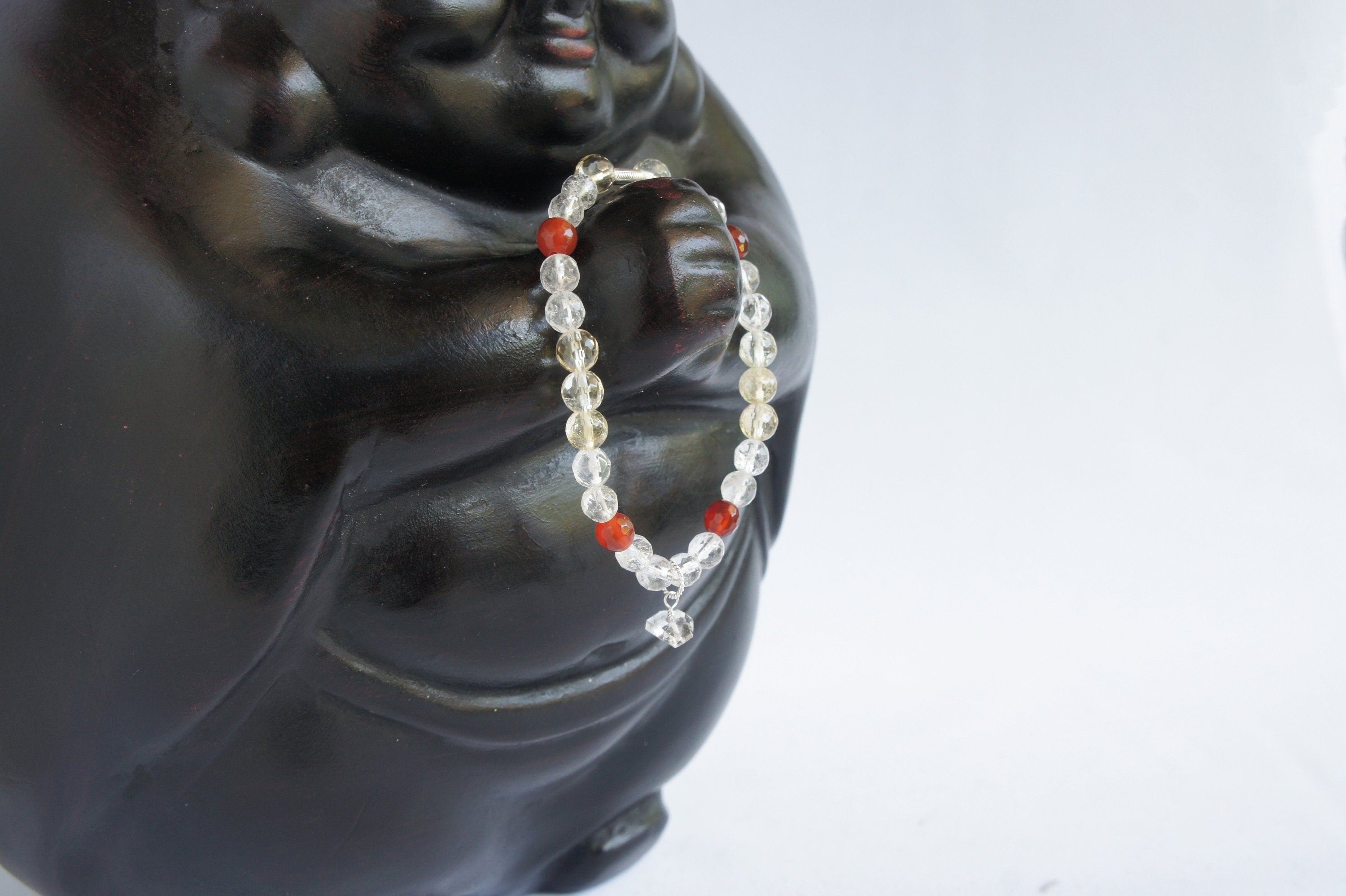 Spirit Feather Aries Beaded Bracelet