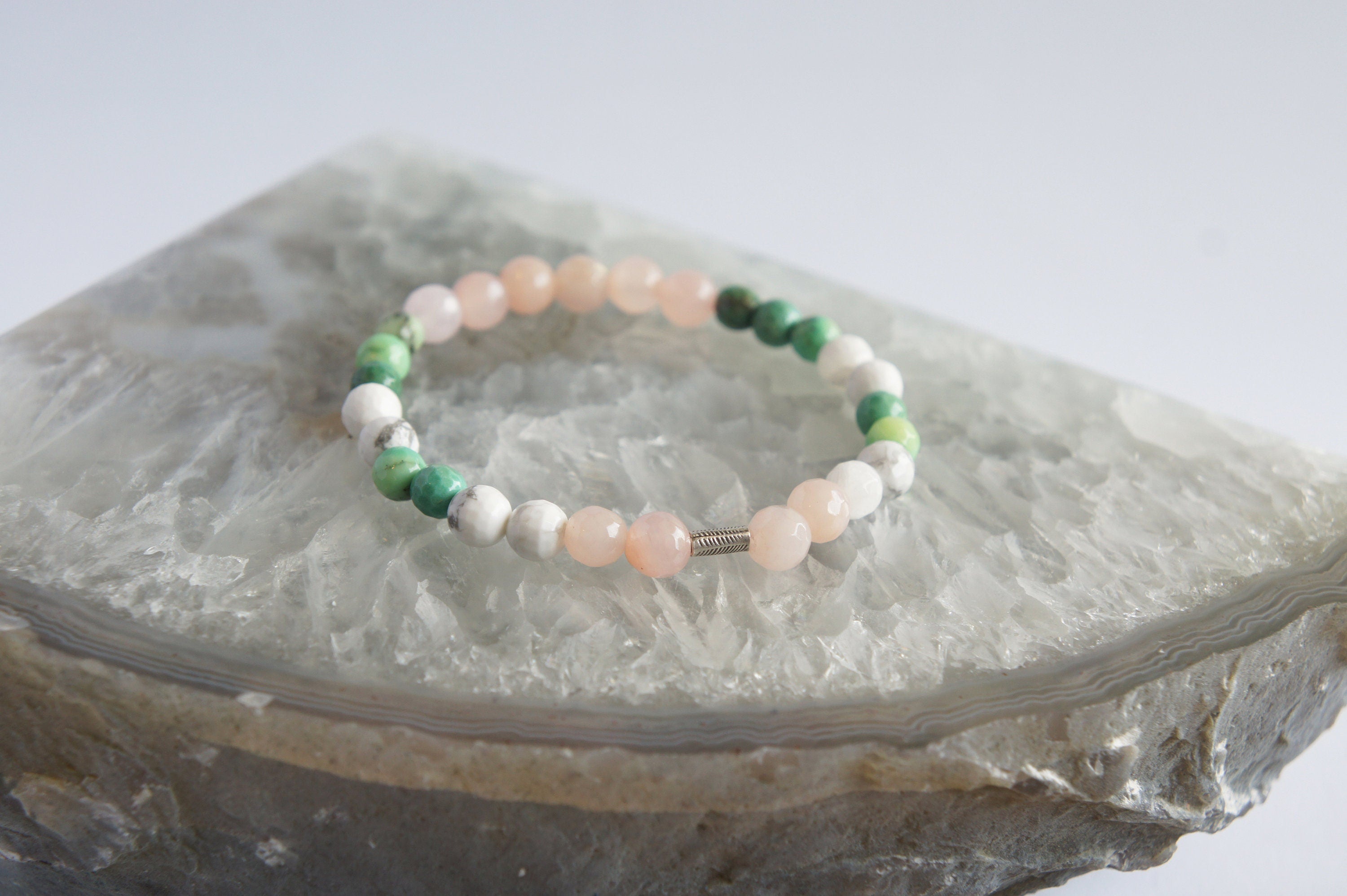 Spirit Feather Karuna Beaded Bracelet