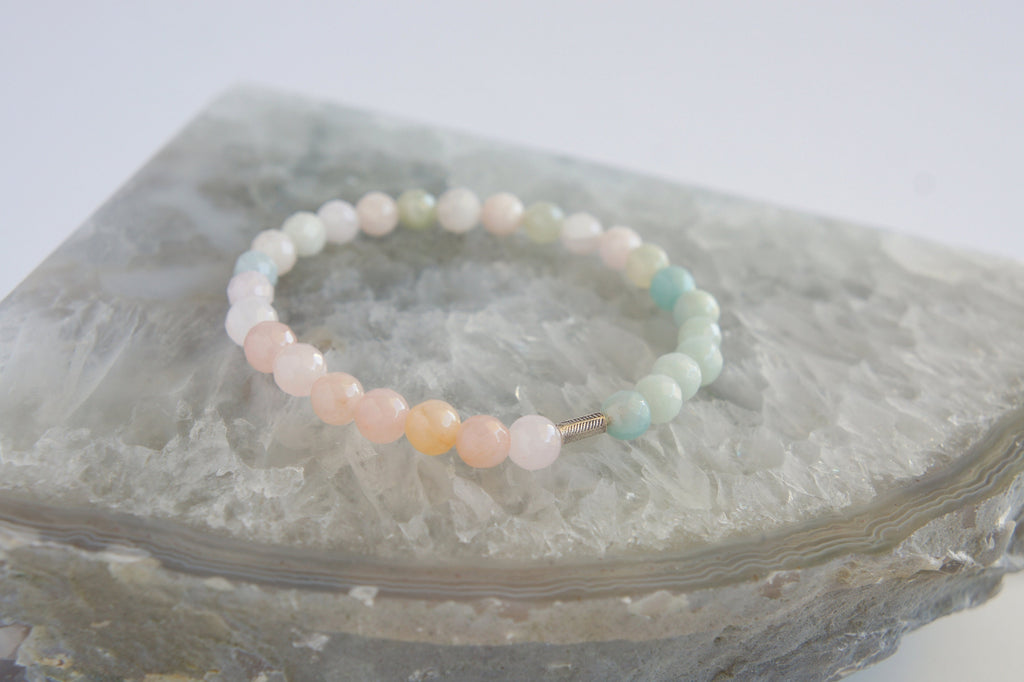 Spirit Feather Mother's Beaded Bracelet