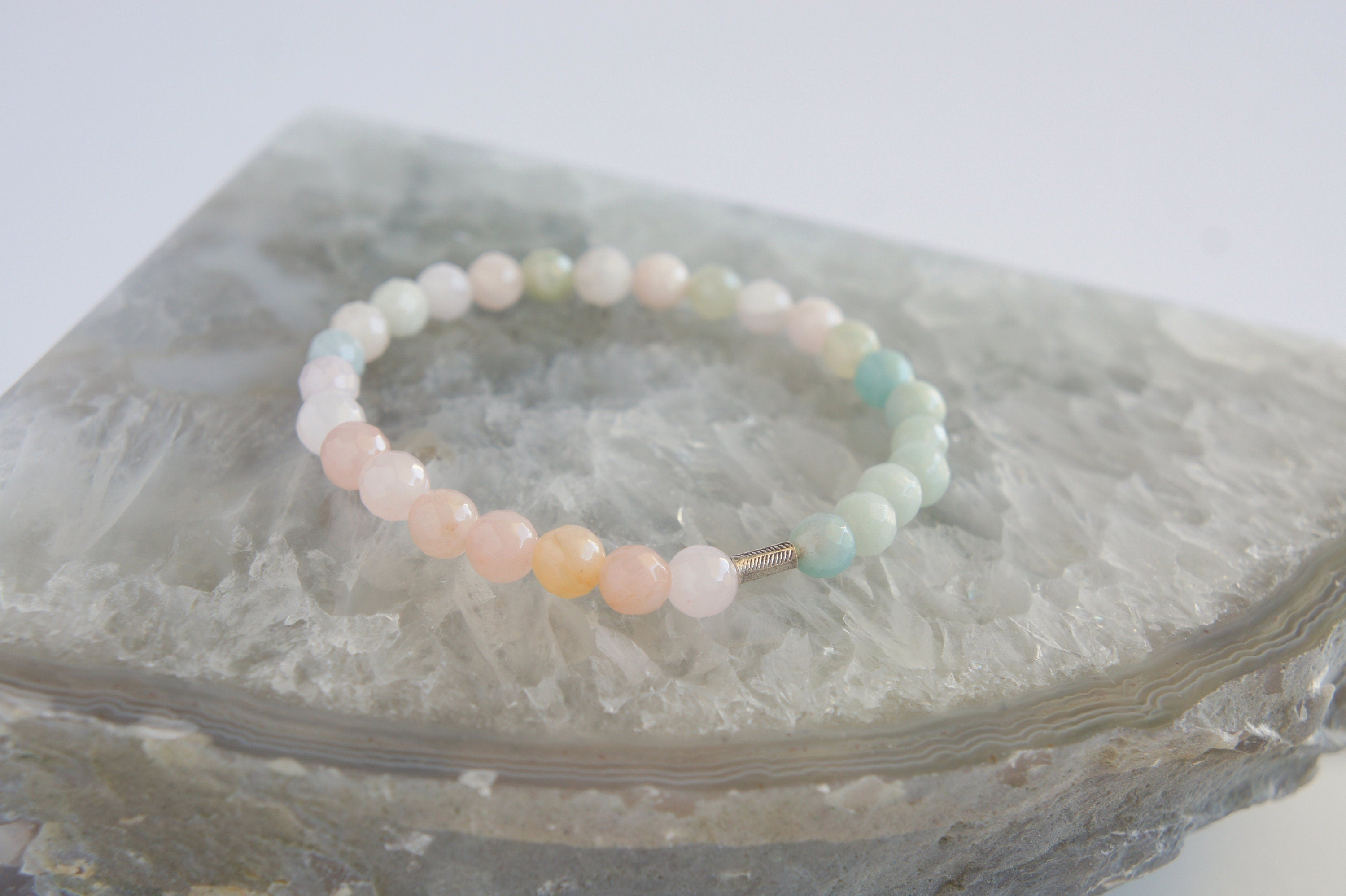 Spirit Feather Mother's Beaded Bracelet