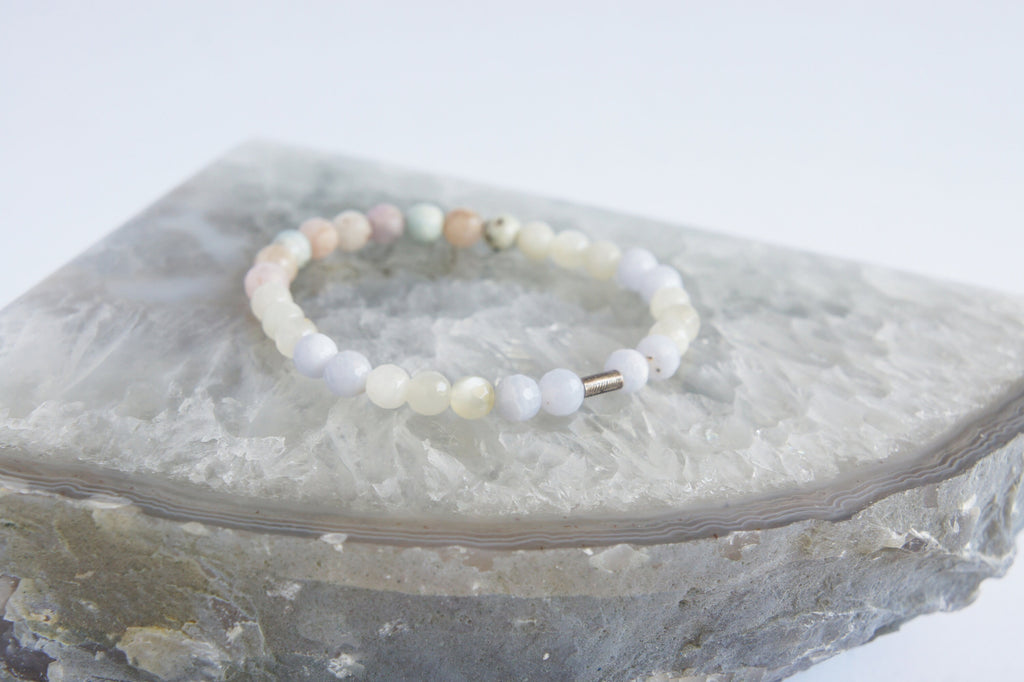 Spirit Feather Ease & Grace Beaded Bracelet