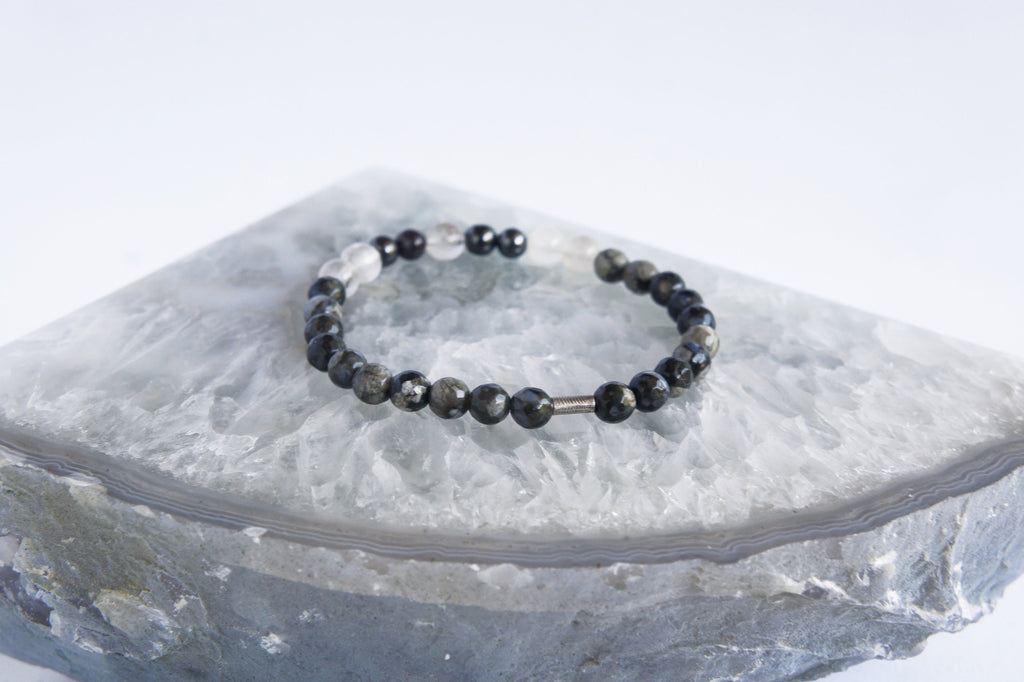 Spirit Feather Live Your Truth Beaded Bracelet