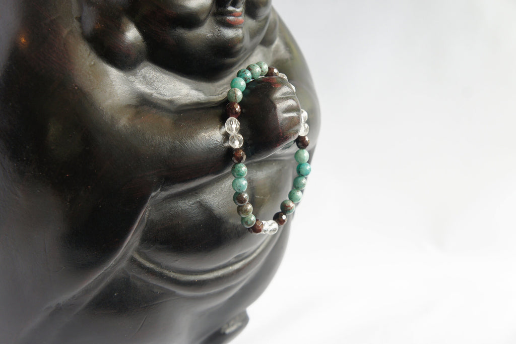Spirit Feather Prana Beaded Bracelet