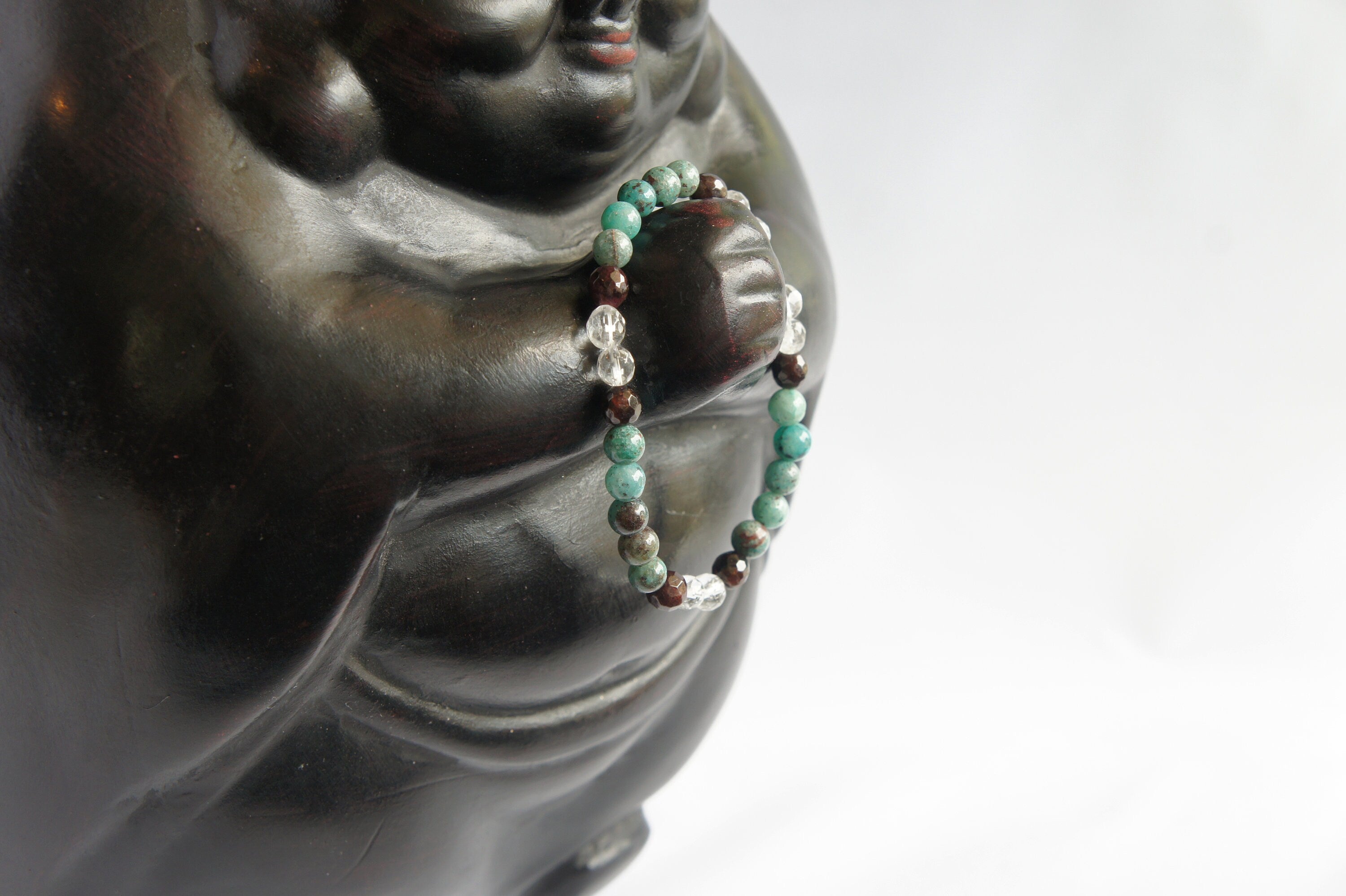 Spirit Feather Prana Beaded Bracelet