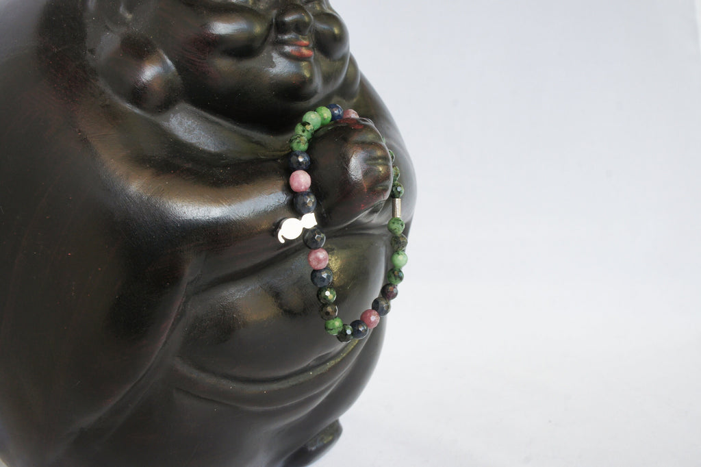 Spirit Feather Cat Spirit Animal Beaded Bracelet