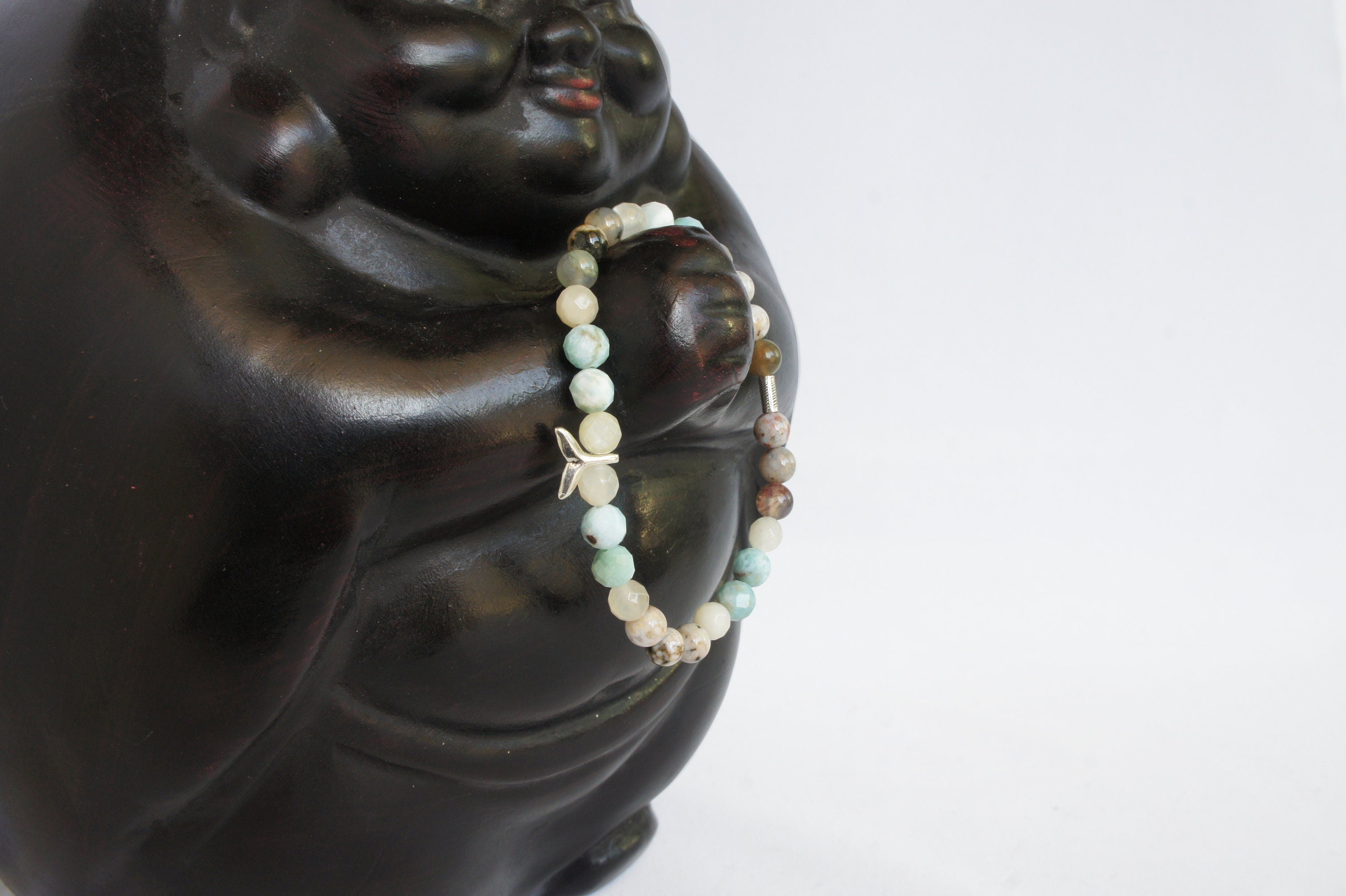 Spirit Feather Mermaid Spirit Animal Beaded Bracelet