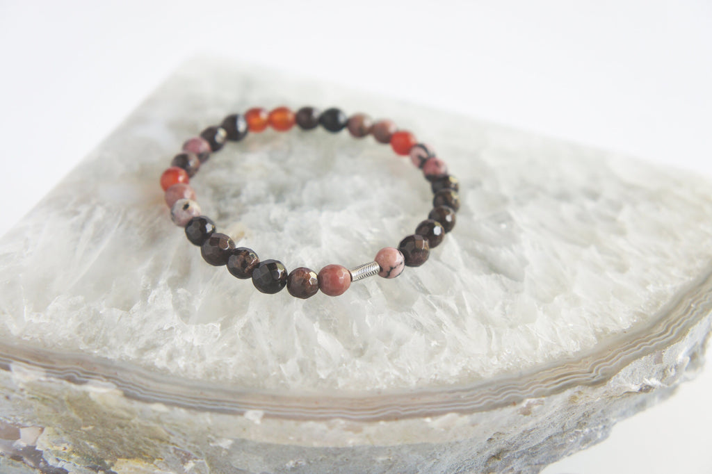 Spirit Feather Kapha Ayurveda Beaded Bracelet