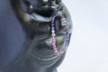 Spirit Feather Ease Your Anxiety Beaded Bracelet