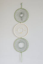 Spirit Feather Prosperity Crystal Dream Catcher