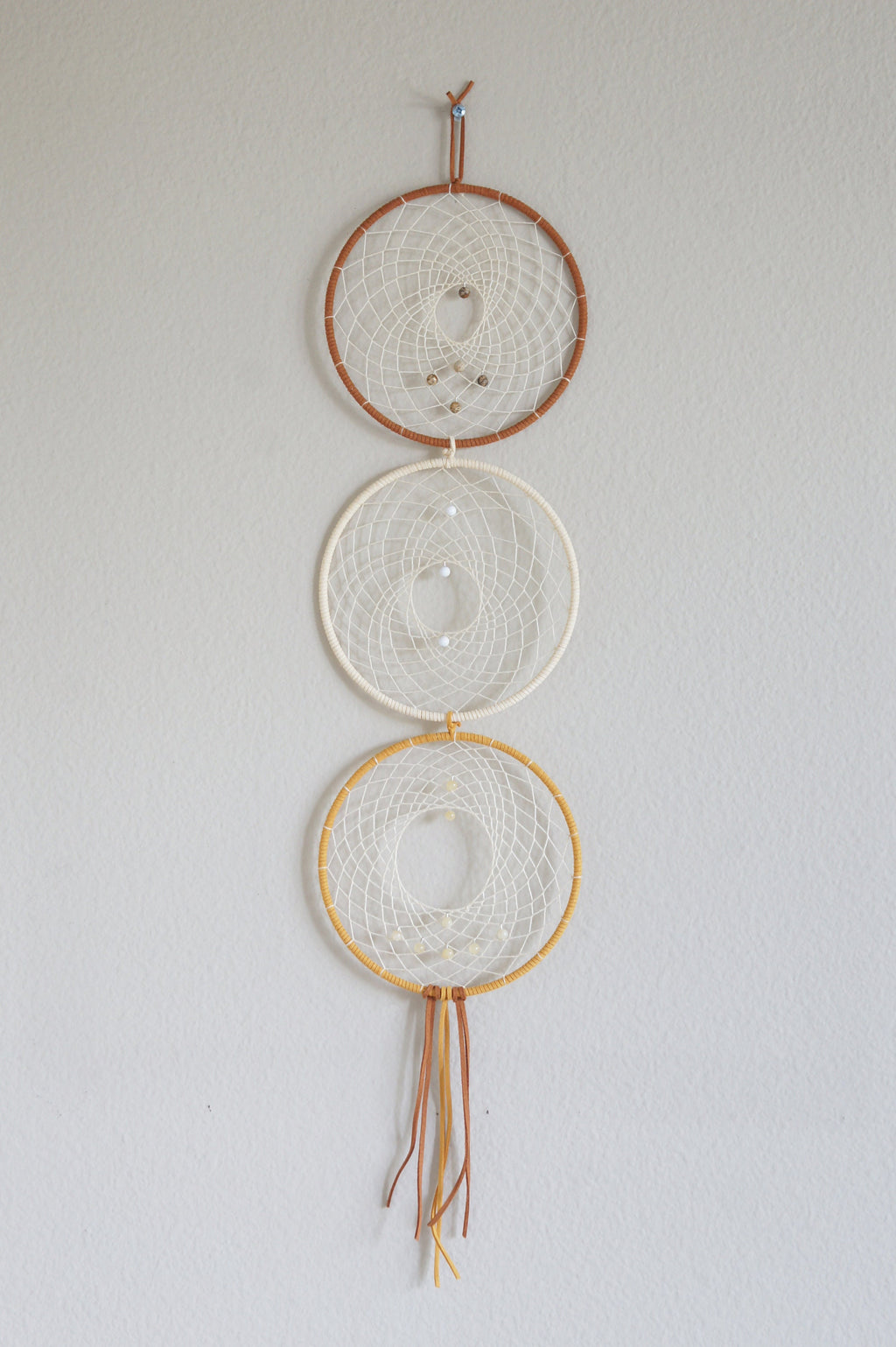 Spirit Feather Meditation Crystal Dream Catcher