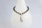 Spirit Feather Smoky Quartz Mini Mala