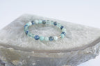 Spirit Feather Speak Your Truth Beaded Bracelet