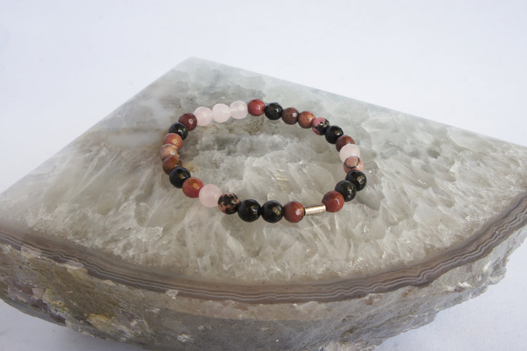 Spirit Feather Arthritis Beaded Bracelet