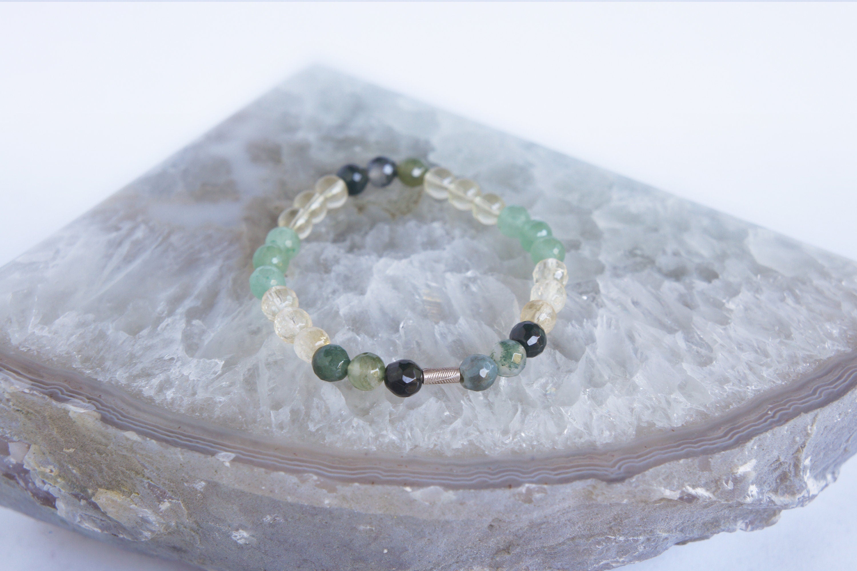 Spirit Feather Abundance & Wealth Beaded Bracelet