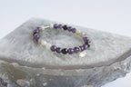 Spirit Feather Aquarius Beaded Bracelet