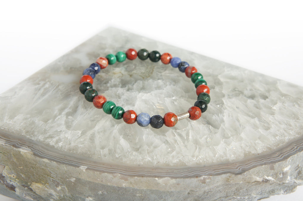 Spirit Feather Emotional & Physical Healing Beaded Bracelet