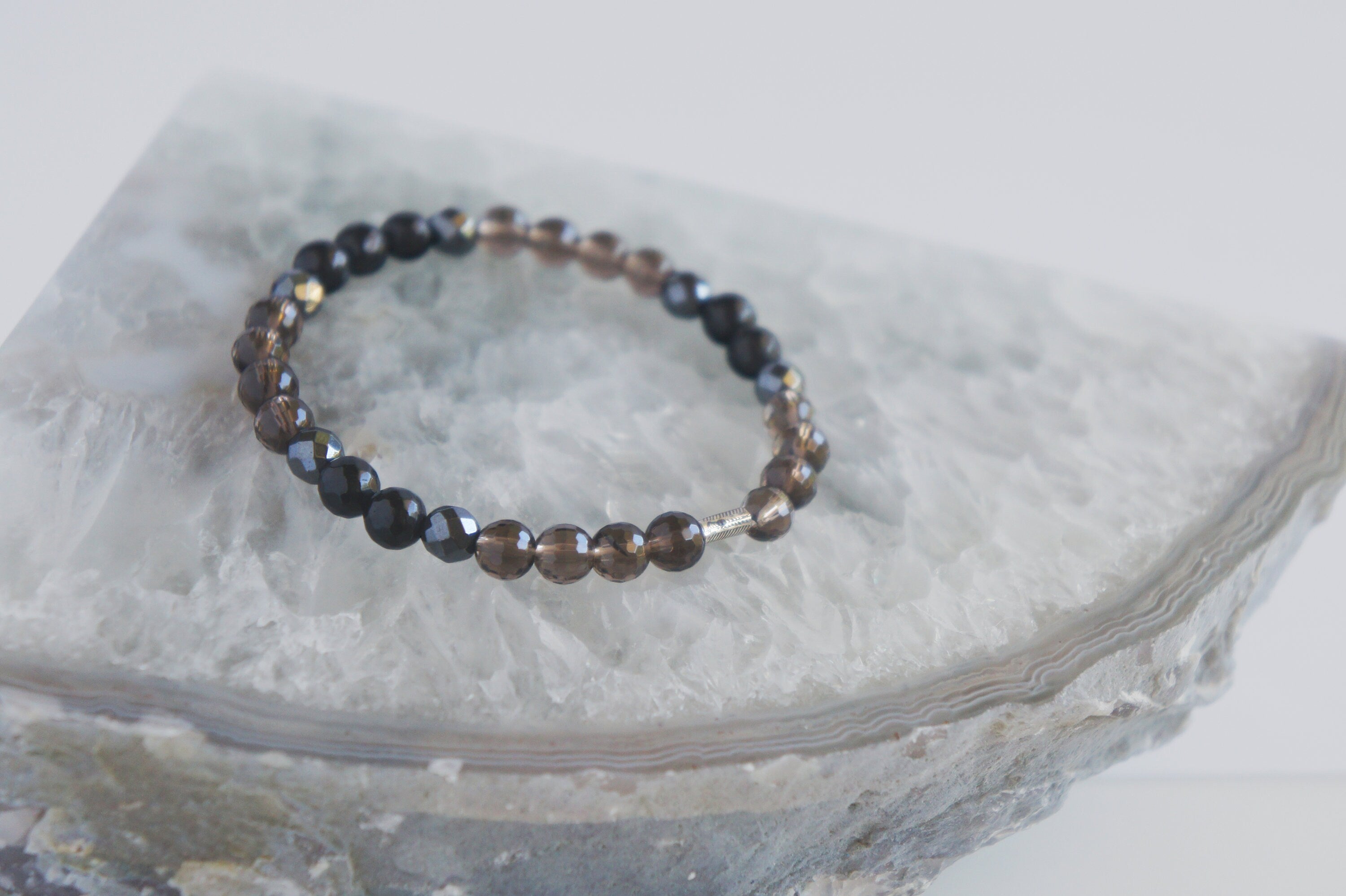 Spirit Feather I Am Protected Bracelet