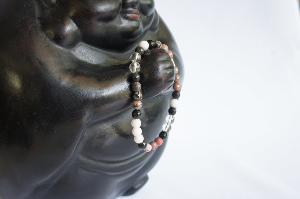 Spirit Feather Forgiveness Beaded Bracelet