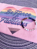 Pride Crystal Beaded Bracelet