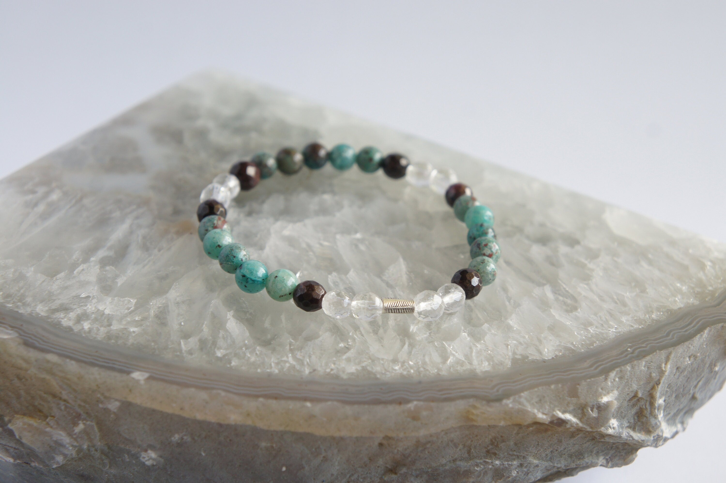 Spirit Feather Prana Beaded Bracelet