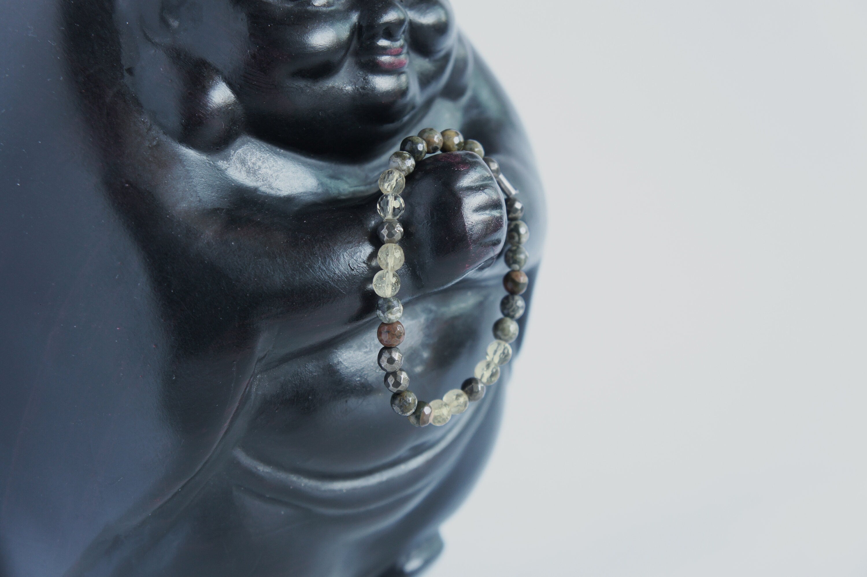 Spirit Feather I Am Enough Beaded Bracelet