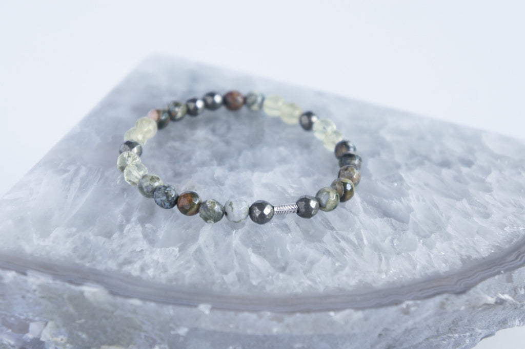 Spirit Feather I Am Enough Beaded Bracelet