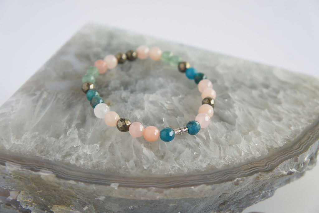 Spirit Feather Teacher Appreciation Beaded Bracelet