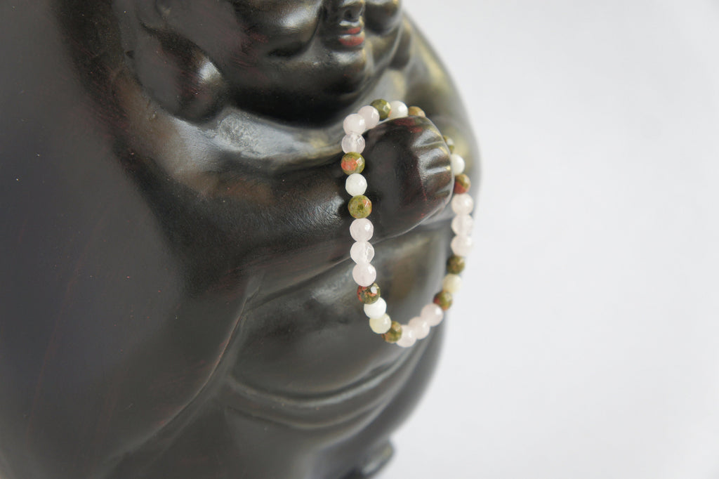 Spirit Feather Pregnancy Beaded Bracelet