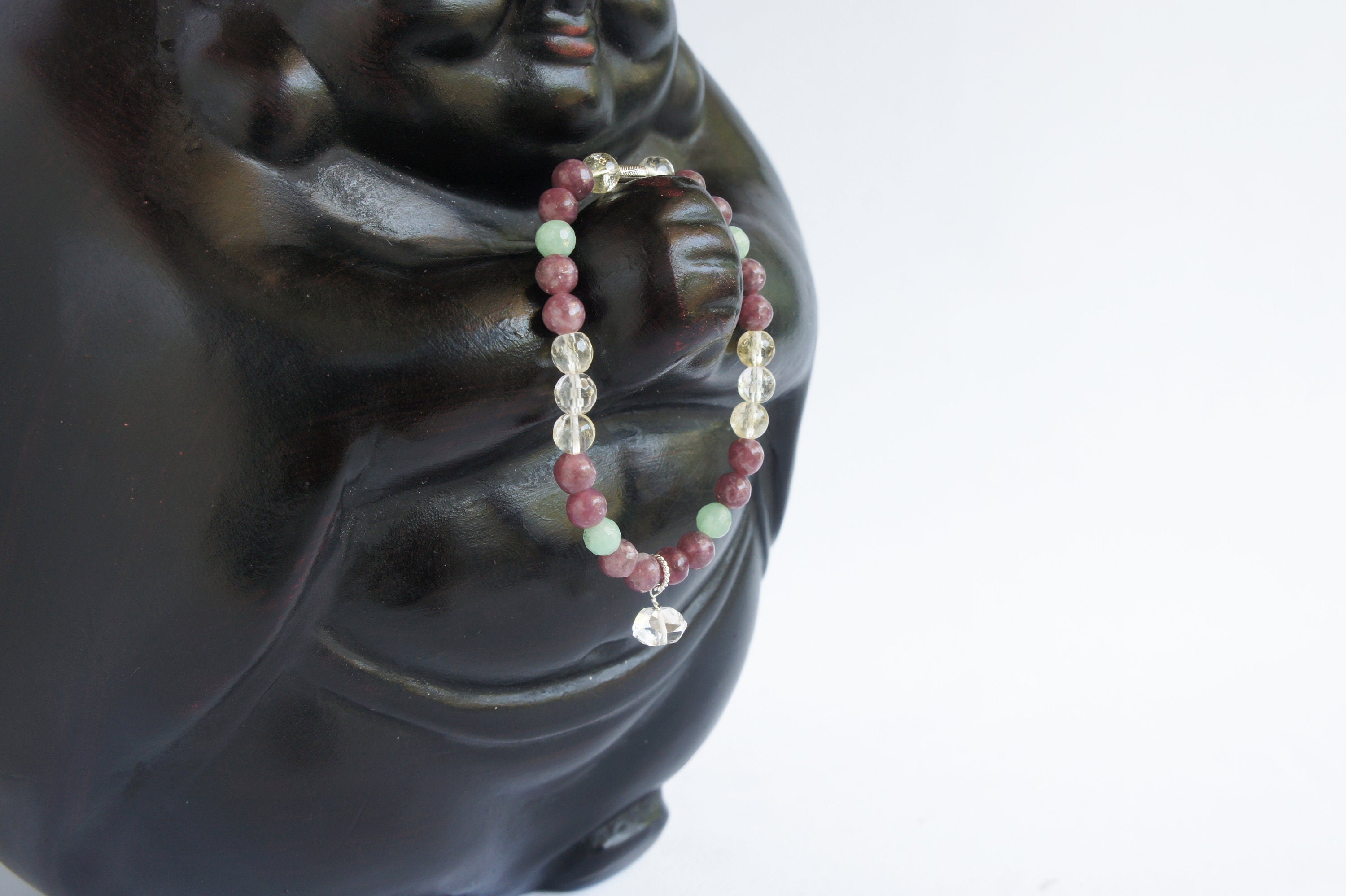 Spirit Feather Libra Beaded Bracelet