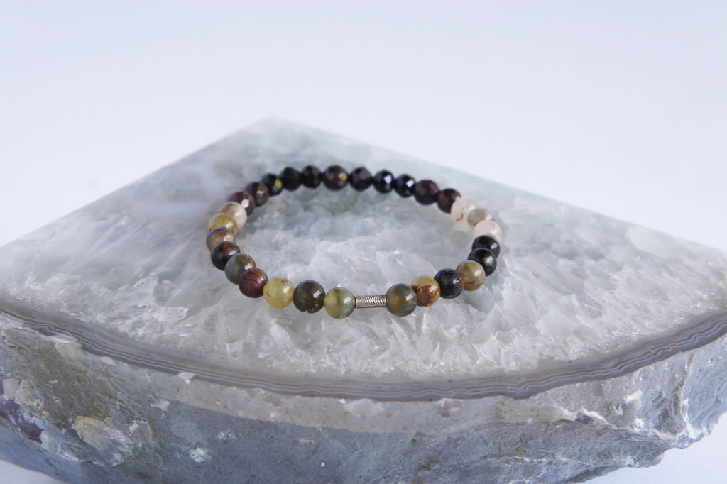 Spirit Feather Sat Nam Beaded Bracelet