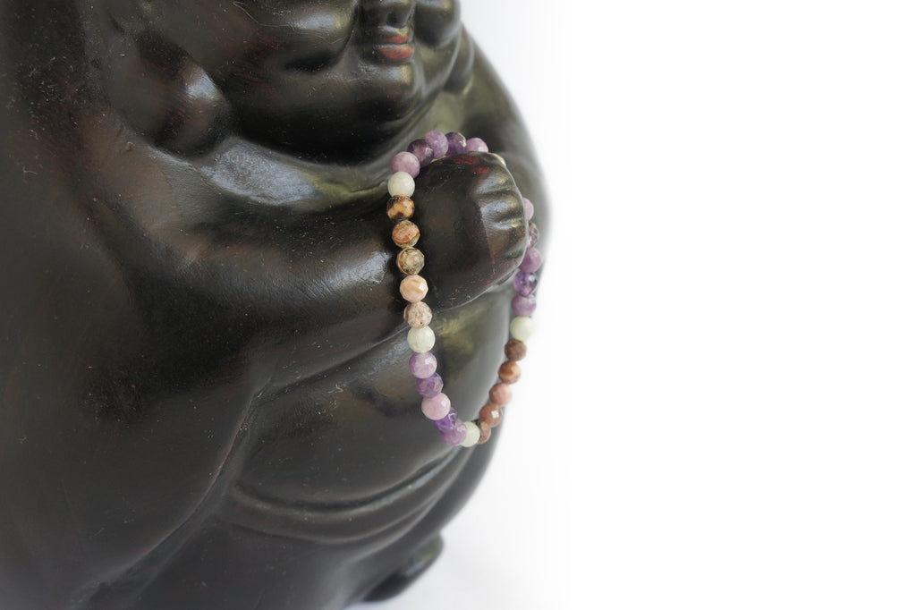 Spirit Feather Emotional Healing Beaded Bracelet