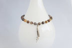 Spirit Feather Botswana Agate Mini Mala