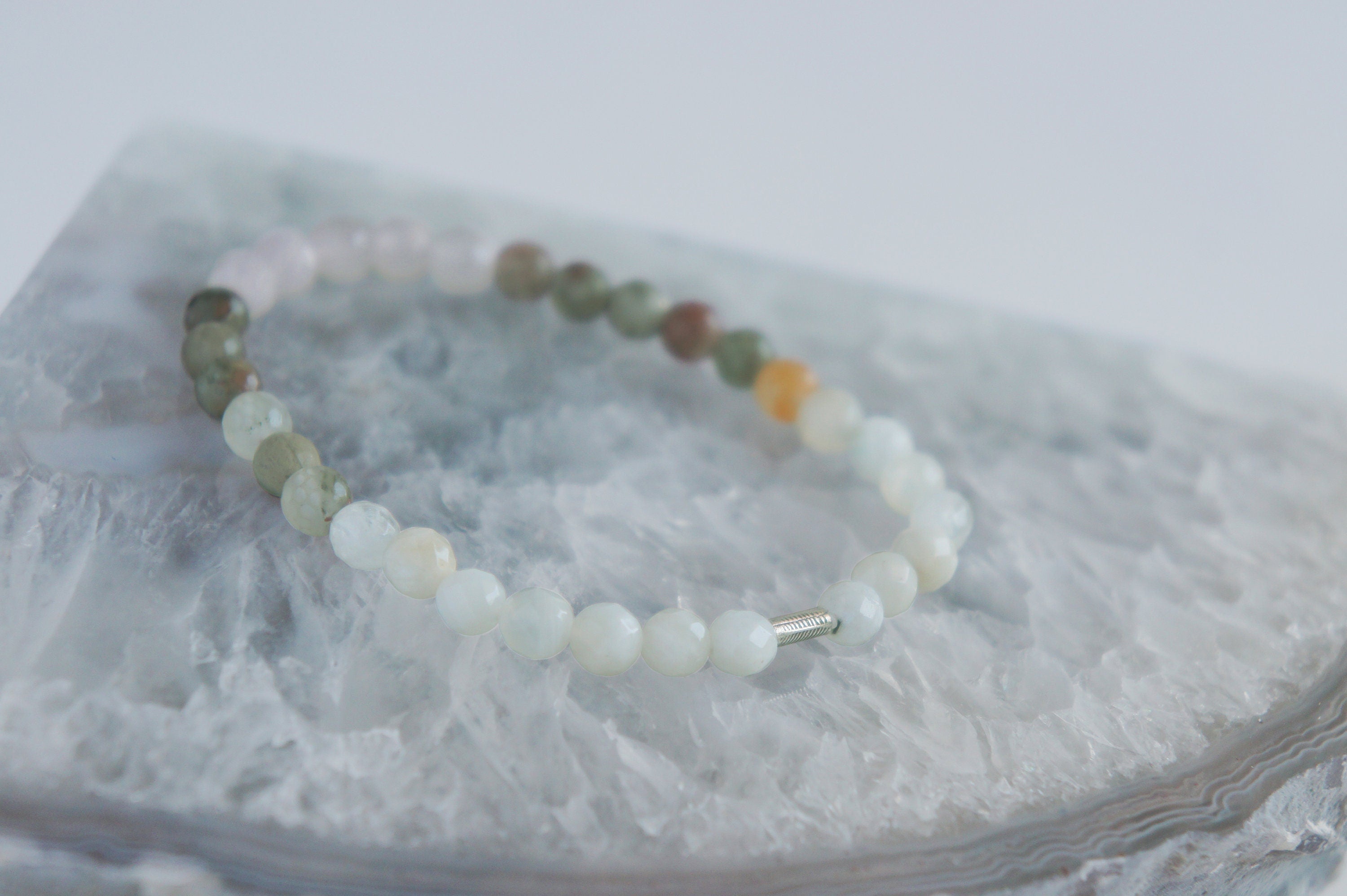 Spirit Feather Hormone Balancing Beaded Bracelet