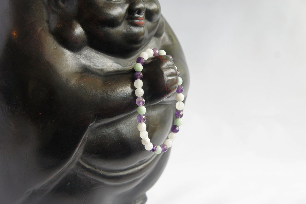 Spirit Feather I Am Connected Beaded Bracelet