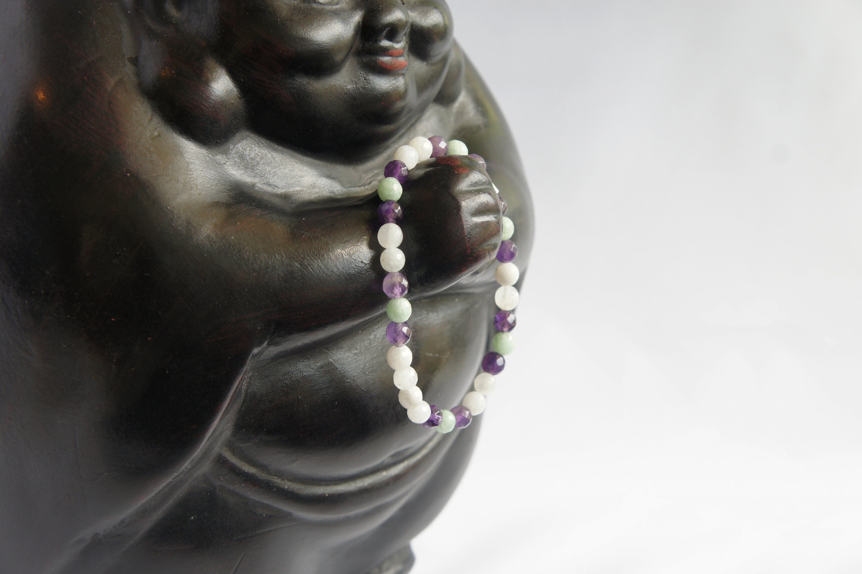 Spirit Feather I Am Connected Beaded Bracelet