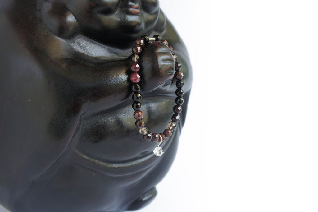 Spirit Feather Capricorn Beaded Bracelet