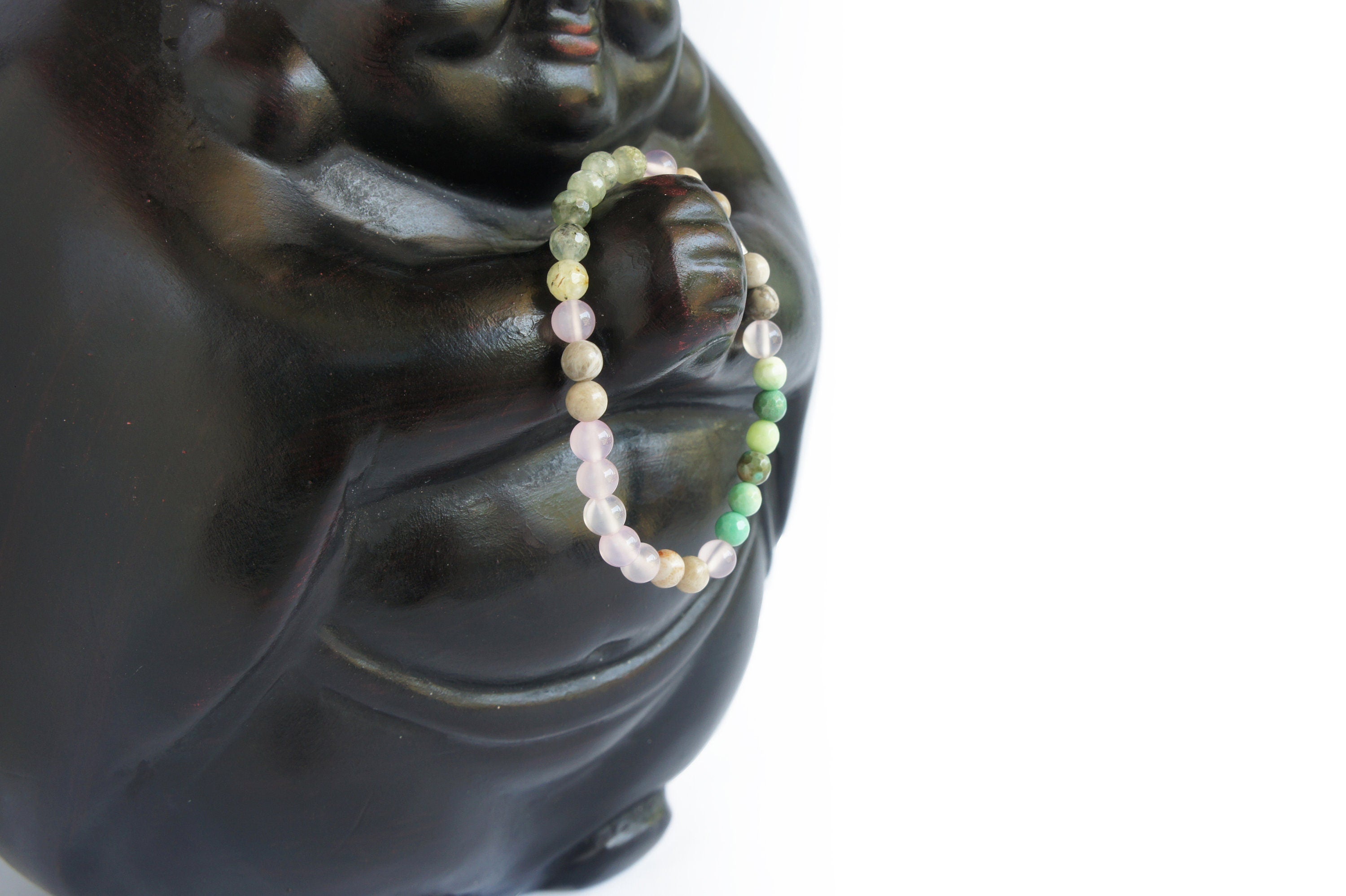 Spirit Feather Trust the Universe Beaded Bracelet