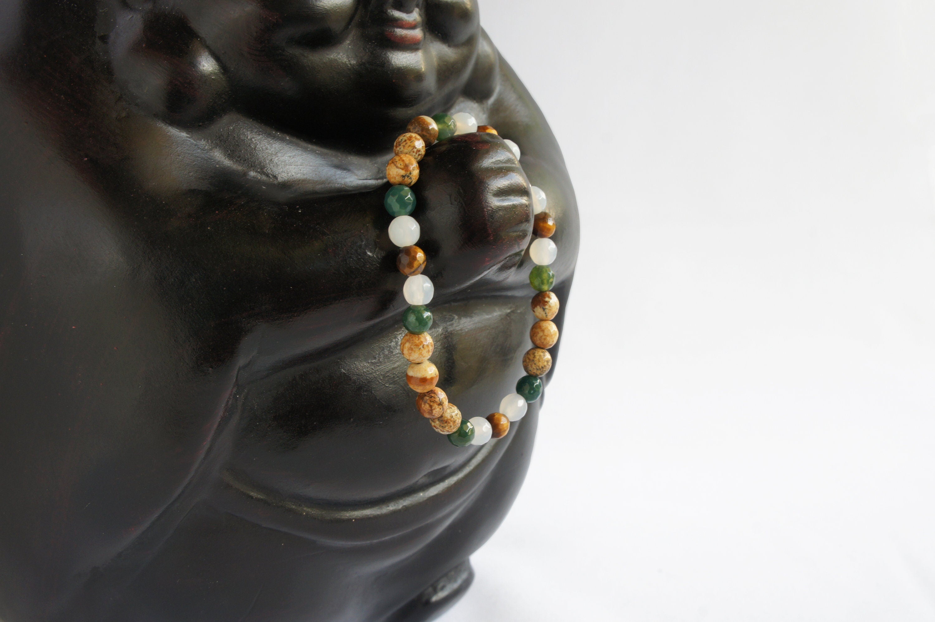 Spirit Feather Achieving Balance Beaded Bracelet