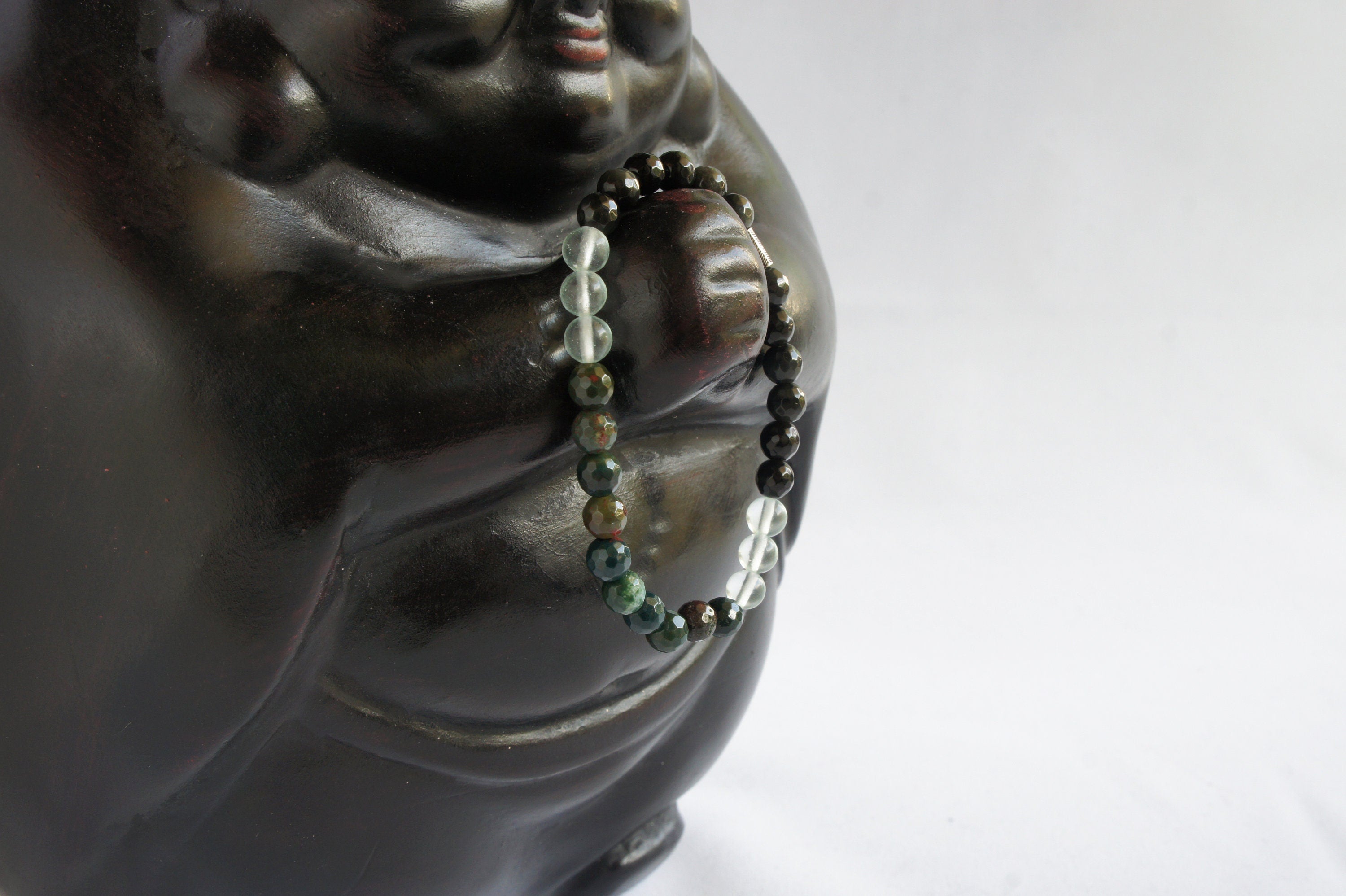 Spirit Feather Healing Ancestral Patterns Beaded Bracelet