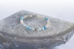 Spirit Feather Dolphin Spirit Animal Beaded Bracelet