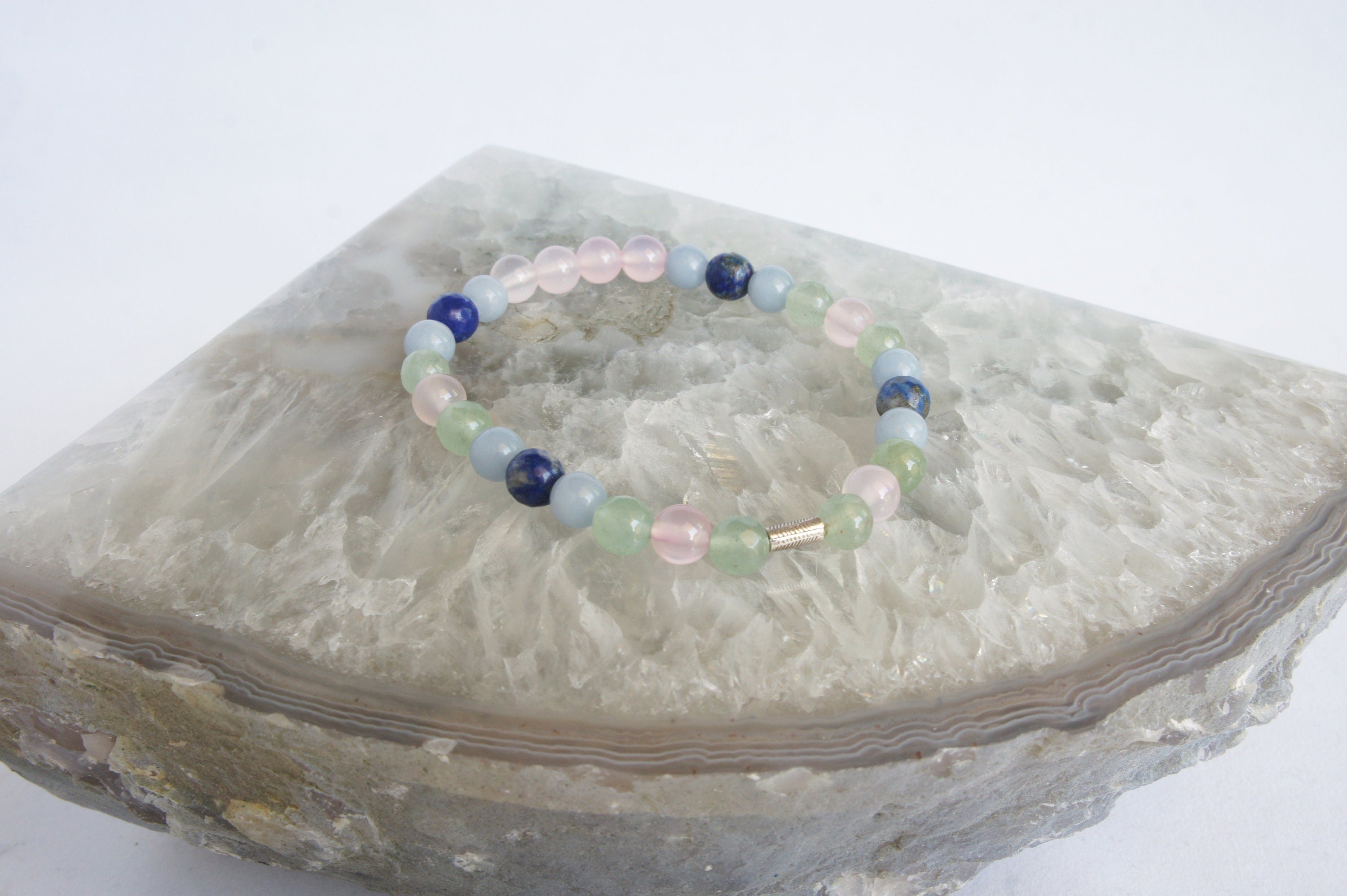 Spirit Feather I Am Kind Beaded Bracelet