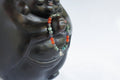 Spirit Feather Om Beaded Bracelet